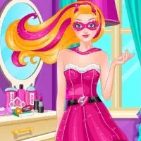 Super Barbie catwalk model