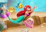 Ariel uida meressä