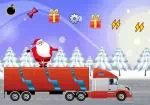 Dary ciężarówka Święty Mikołaj