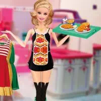 バービー人形 ファッションウェイトレス