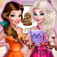 Mode prinsessen over koffie
